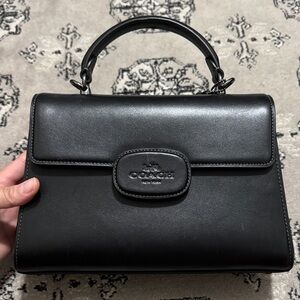 Coach Top Handle Bag - Black